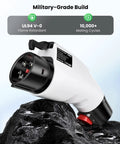 Road Trip Ready Tesla To J1772 Adapter 60 Amp 250 Volt Nacs Connector Ip65 Waterproof Ul Rated Level 2 Ev Charger showing military-grade build.