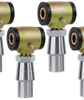 Four heavy-duty chromoly polyurethane bushings, left and right-hand thread, for three-quarter inch threaded bushing kit.