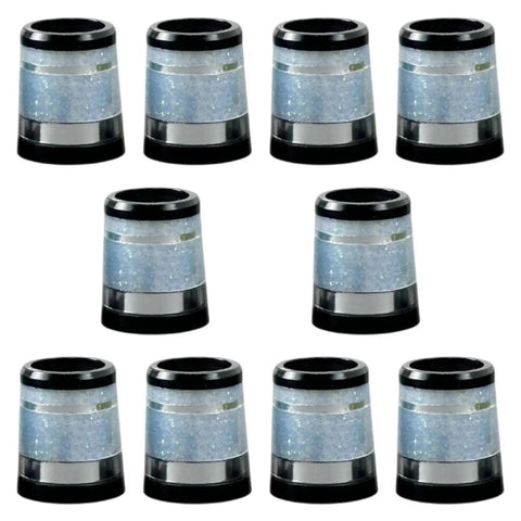 10 Pack Golf Club Ferrules For 0.335 Inch Wood Shafts Rubber Shaft Sleeves For Practice Light Blue End Caps Pro Grade Repairs And Upgrades On Most Golf Clubs