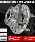 Pair 513288 Front Or Rear Wheel Bearing Hub Assembly Fits Malibu 2013 2015 Impala 2014 2017 CTS XTS 2013 2017 Five Lug