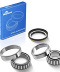 Three Piece Front Wheel Bearing Hub Assembly Replacement Kit for Nissan Frontier 1998 1999 2000 2001 2002 2003 2004 2.4L RWD