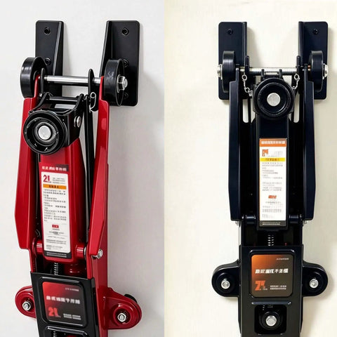 2 Pack Wall Mount Jack Stands Organizer For Floor Jacks Universal Car Jack Holder Space Saving Garage Rack Brackets And Hangers