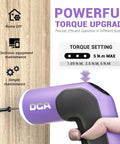 4V Cordless Screwdriver Set With 2000mAh Battery, USB C Charging, 1/4 Inch Magnetic Hex Chuck in use for DIY projects