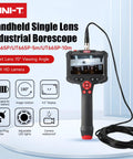 Handheld Workhorse Borescope Endoscope Tool With 30W Pixel Camera, 8 LED Lights, 4.3 Inch IPS Display UT665P-10M