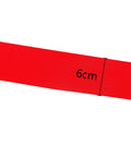 Red PVC rim tape with 6cm label for Fat Tire Rim Liner Strips And Rim Tape PVC Inner Tube Protector For Road Mountain And MTB Bikes 26x4.0 Inches