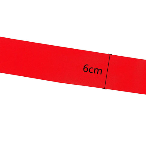 Red PVC rim tape with 6cm label for Fat Tire Rim Liner Strips And Rim Tape PVC Inner Tube Protector For Road Mountain And MTB Bikes 26x4.0 Inches