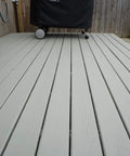 All In One Deck Stain And Sealer With UV Protection In A Solid Gray Finish For Wood Decks Fences And Siding, Water Based Formula