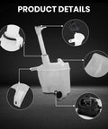 Windshield Washer Reservoir Kit With Cap And Pump For Toyota Corolla 2014 2015 2016 2017 2018 2019 Replaces 8531502520 Durable Plastic Tank