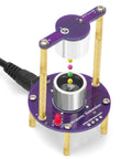 Ultrasonic Levitation Soldering Kit For Beginners A Hands On STEM Electronics DIY Practice Set To Learn Soldering Build A Sound Wave Floating Ball Experiment USB Powered Science And Engineering Project showing levitating balls over PCB setup