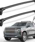 Lockable Roof Rack Cross Bars With 330lb Capacity For 2021 Through 2026 Chevy Tahoe Suburban GMC Yukon XL Cadillac Escalade ESV
