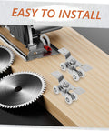 Stainless Steel Sliding Door Track Wheels With Nylon Rollers Silent Pulley System for Quiet Smooth Operation installed view