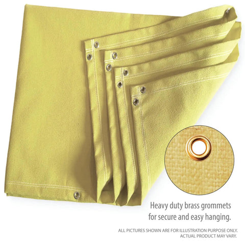 Rock Solid Heavy Duty Fireproof Welding Blanket With Heat Resistant Fiberglass Cover Blocks Scorching Sparks And Flames Up To One Thousand Degrees Surefire Choice For Shop Jobs No Sweat