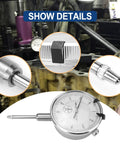 Pro Shop Sleeve Height And Counter Bore Gauge For All Diesel Engines Precision Cylinder Measurement Zero To One Inch Range showing details and dial face.