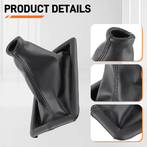 Ford Mustang Shifter Boot Cover 8R3Z-7277-AA Compatible With 2005 2006 2007 2008 2009 Manual Transmission Gear Shift Lever Replacement Premium Rubber Durable Easy Install