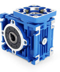 NMRV030 40 To 1 Worm Gear Reducer Square Output 14mm Shaft For Nema23 Stepper Motor Ideal For CNC Machines Automation Lines