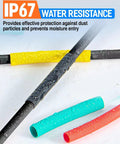 Five Size Heat Shrink Tubing Kit With Adhesive Lined For Marine Grade Waterproof Insulation And Sealed Protection Oil Proof