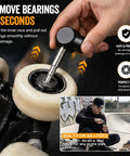 Using Skate Bearing Press And Puller Tool For Inline Skates Skateboards Longboards Kick Scooters 8mm 608 Bearings Install Remover