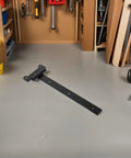 Heavy Duty T Shaped Door Hinge With Black Plastic Coating For Garden Gates And Barn Doors Quiet Slotted Bearing Hardware