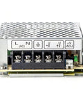Heavy Duty 35 Watt 12 Volt 3 Amp Single Output AC DC Switching Power Supply showing connector panel for easy installation.