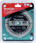 Six And One Half Inch 60-Tooth TCG Carbide Tipped Cordless Plunge Saw Blade A-99998 packaging front view