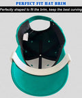 Hat Brim Bender Tool For The Perfect Curve Every Time Pro Grade Hat Curve Shaper With Secure Ear Grooves on cap brim
