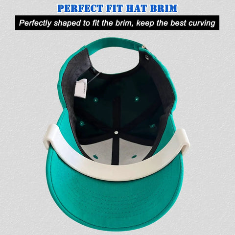 Hat Brim Bender Tool For The Perfect Curve Every Time Pro Grade Hat Curve Shaper With Secure Ear Grooves on cap brim