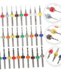 30 Piece Tiny Drill Bits For Jewelry Making And PCB Engraving Tungsten Steel Micro Drill Bit Set For Circuit Boards And DIY Crafts