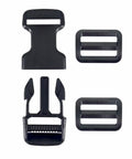 Replacement Quick Release Buckles For 1 Inch Straps 6 Pack With 12 Tri Glide Fasteners Heavy Duty Black Easy Repairs For Backpacks Dog Harnesses Belts And Gear Go To Fix For Broken Gear