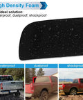 Third Brake Light Gasket Seal For 2014 To 2018 Chevy Silverado 1500 And 2015 To 2019 GMC Sierra 1500 2500HD 3500HD High Mount Stop Lamp Heavy Duty Waterproof Cushion Flame Resistant Chemical Resistant Single Sided Adhesive black foam gasket with water, dust, and shockproof use