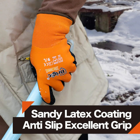 Winter Waterproof Work Gloves For Men, Insulated Cold Weather Gear That Keeps Your Hands Warm And Dry In 0 C And 32 F