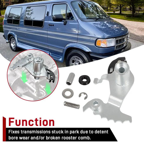 Detent Valve Body Repair Kit For Dodge And Jeep 46RE 47RE 48RE Transmissions Beefed Up To Fix Stuck In Park Components Displayed