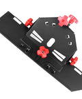 Heavy Duty Electric Tile Chamfering Jig For Creating Perfect 45 Degree Angles On Ceramic And Stone. Stable red screw nut design.
