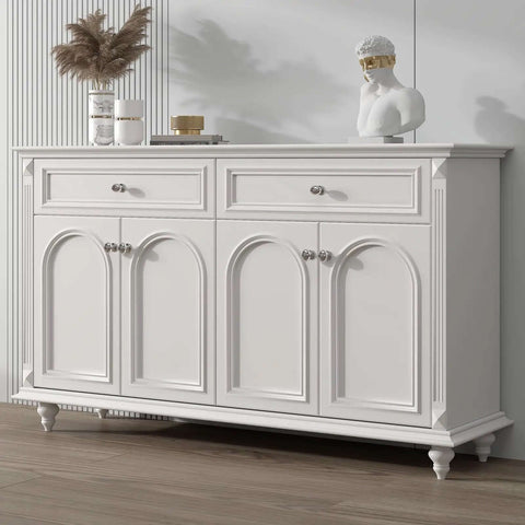 White cabinet with 5 Pack Oval Polished Chrome Cabinet Knobs 1 5 16 Inch Drawer Knobs For Cupboards And Dressers Aluminum Modern Hardware