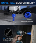 5/8 inch diamond hole saw and vacuum brazed wet dry core bit for porcelain tile used with compatible electric drill.