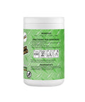 Rear view of Heavy Duty Paint And Graffiti Removing Wipes Pro Grade Dual Sided Industrial Cleaning Towels, 70 sheets pack