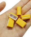 5 Pack Universal Yellow Fader Caps For DJ Mixers Replacement Slider Potentiometer Knobs on hand