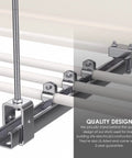 Built Different Job Site Staple 1 5/8 Inch 12 Gauge Steel Strut Channel with Slotted Back supporting conduits.
