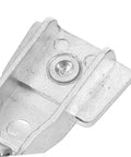 Close-up of silver metal piece from Car Door Handle Hinge Repair Kit Easy DIY Quick Fix For Door Handle Hinge Parts Replacement