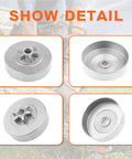 3/8-6T Spur Sprocket Drum Clutch Assembly Kit For Husqvarna 120 136 141 235 235E 240 Chainsaws Kit