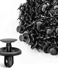 Engine Under Cover Push-Type Retainer Clips For Lexus And Toyota Vehicles 90467-07201 OEM Replacement Fasteners in black nylon