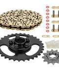 60L XRing Drive Chain And Drive Sprocket Assembly For Polaris RZR 170 2017 2021 BeefedUp Heavy Duty Kit With Wear Resistant Alloy Parts