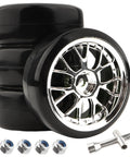 One-Tenth Scale RC On Road Tires And Wheels Set For Dope Drift Racing, Compatible With HSP Tamiya HPI Kyosho Redcat ExceedRC Cars