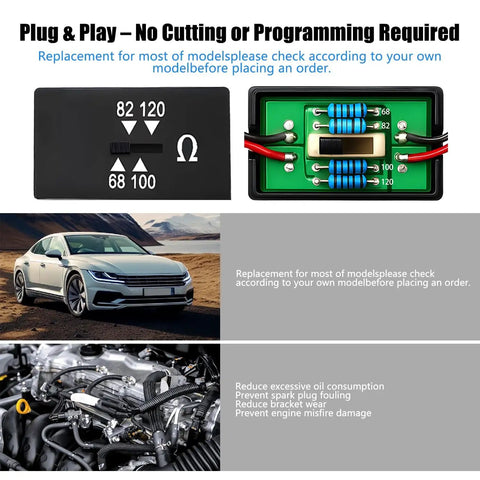 Muzzler For Honda Odyssey Pilot Accord Ridgeline And Acura 3.5L V6 VCM Engine With 30cm Harness Easy Install Adjustable Dial board.