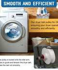 Dryer Idler Pulley Wheel Replacement for Hotpoint and Compatible Dryers, Easy DIY Fix, Supports WE12X20395 AP6997706 WE12M32