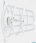 No Fluff Two Pack White Fire Sprinkler Trim Rings, featuring solid 1/2 inch escutcheon plates for recessed ceiling integration.