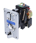 Top Tier Generic Electronic Selector For Game Vending Machines In Cool Silver Gray with reject bar and installation features.