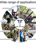 Illustration of Adjustable Tree Climbing Spikes Kit With Dope Non Slip Pedal And Stainless Steel Gear For Easy Tree Climbing application.