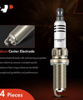 Iridium Platinum Spark Plugs For Mini Cooper 2007 To 2015 Cooper Countryman 2011 To 2016 Paceman 2013 To 2016 Pack Of 4