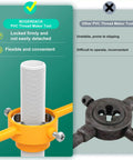Heavy Duty PVC Pipe Thread Tool Kit With Three Die Set One Half Inch Three Quarter Inch One Inch NPT For PVC Threading alongside comparison with other tool
