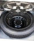 Spare tire secured with Spare Tire Bolt Retainer Clamp For Cars And Trucks Easy Install Replacement Wheel Security Part